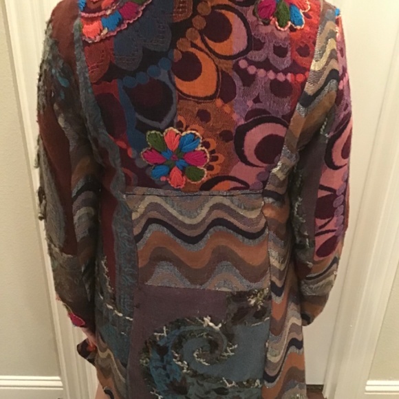 Anii By natural Colorful and Eccentric Coat - Picture 5 of 6